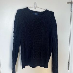 J CREW FISHERMAN SWEATER - XL